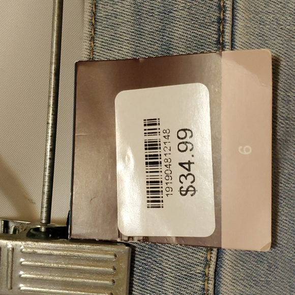 Knox Rose Woman's Mid-Rise Embroidered Ankle Skinny Jeans - Picture 9 of 13